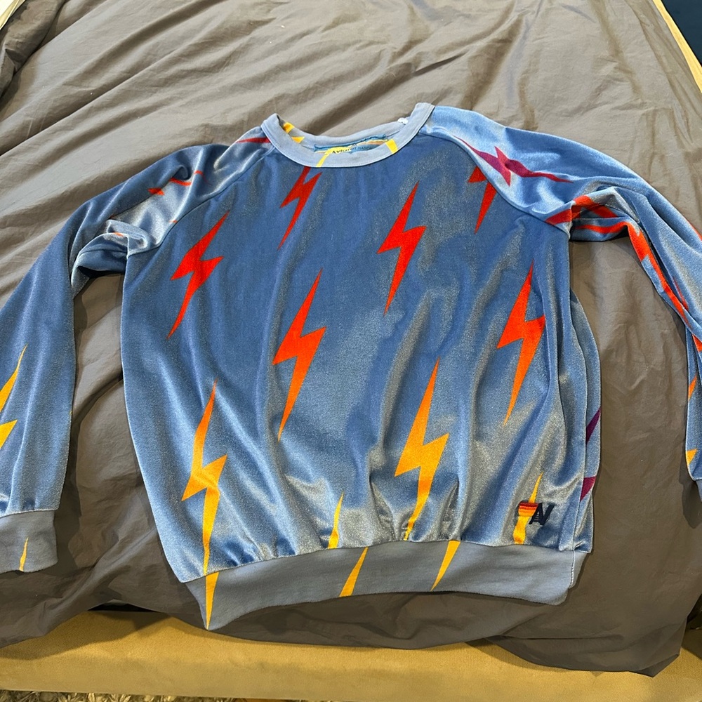 Aviator Nation Velvet Sweatshirt size M
